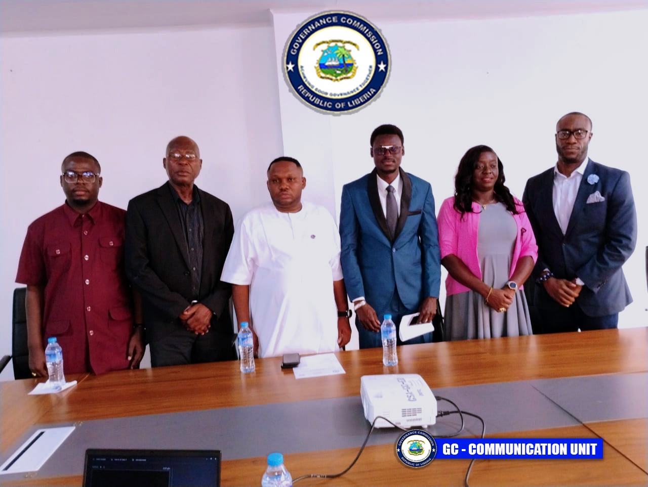 WAYPA team at the Governance Commission of Liberia