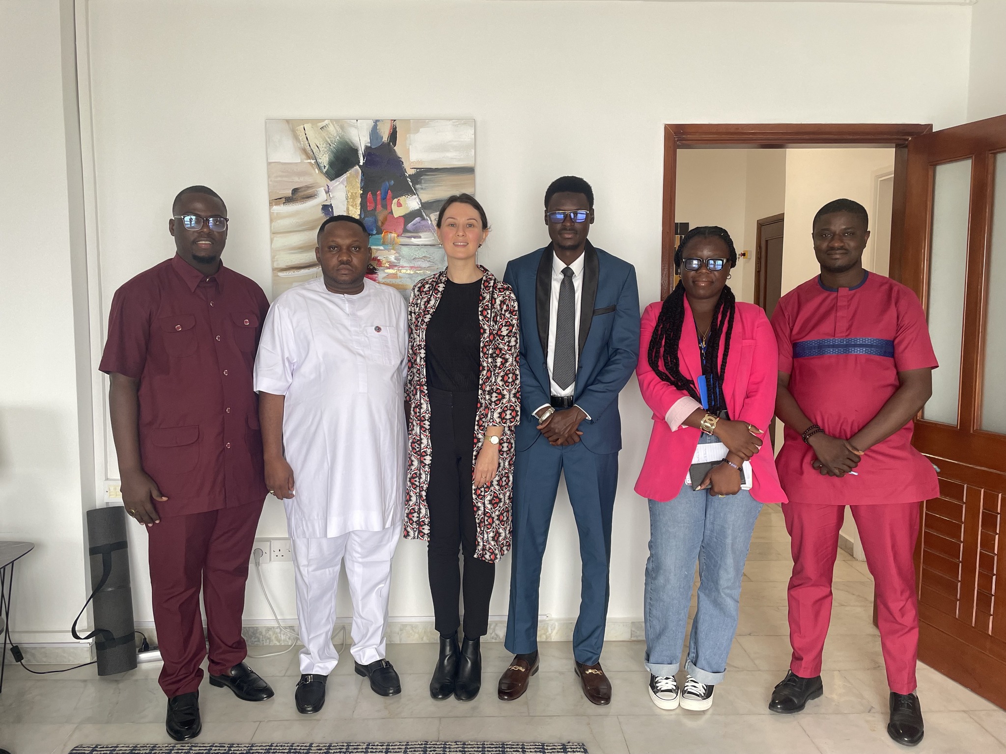 WAYPA team meeting with international partners